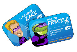Freckle Creative Business Card Design